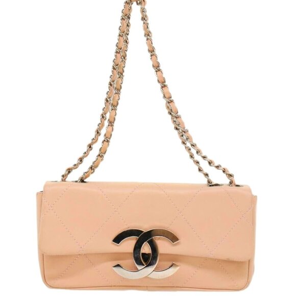CHANEL Handbags - CHANEL Vintage Quilted Extra Large Jumbo Flap Bag Nappa Leather